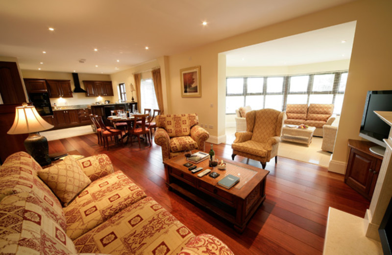 Living room in Unit at Adare Manor Limerick.