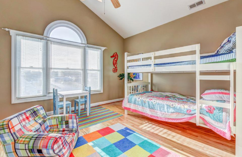 Rental bedroom at Vacasa Ocean City.