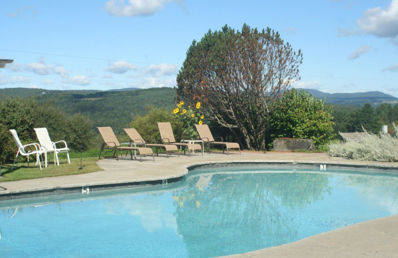 Pool at The Wildflower Inn.