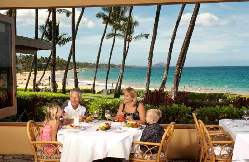 Family dining at Mana Kai Maui.