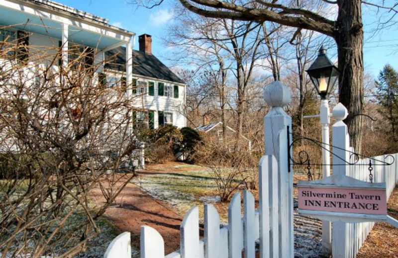 Exterior view of Silvermine Tavern.