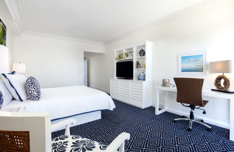 Guest room at Oceans Edge Key West Hotel & Marina.