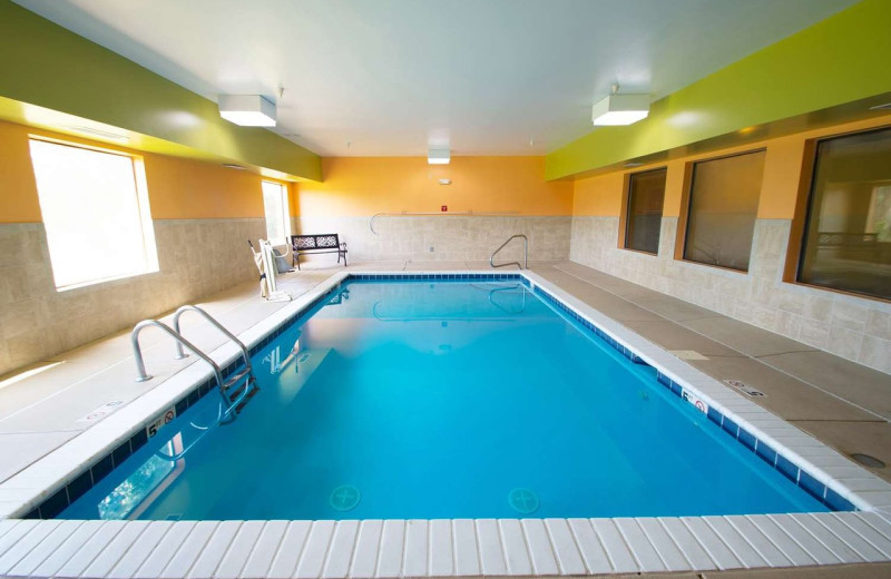 Indoor pool at Red Roof Inn Springfield.