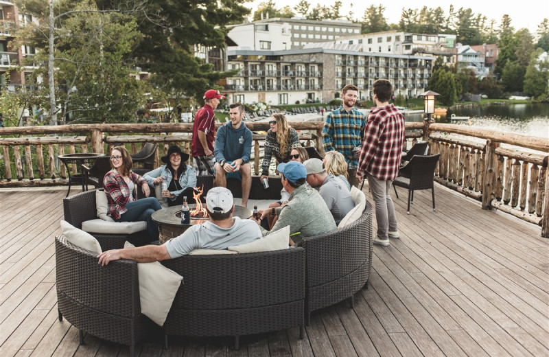 Group at Golden Arrow Lakeside Resort.
