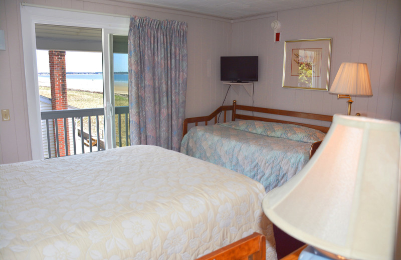 Guest room at Beach Walk Oceanfront Inn.