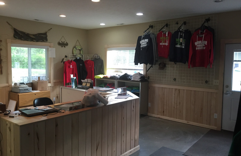 Shop at Weslake Resort.
