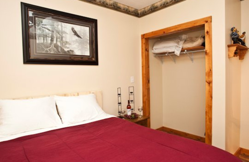 Interior view at Willowbrook Cabins.