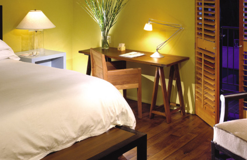 Guest room at Hotel Healdsburg.
