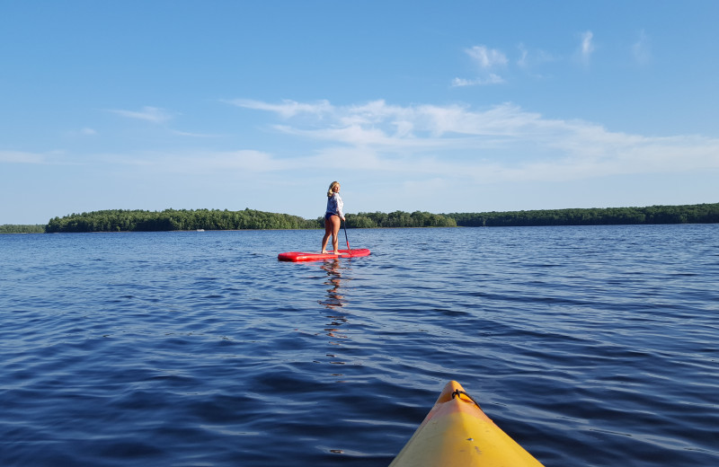 Lake view at Tug Hill Resort.