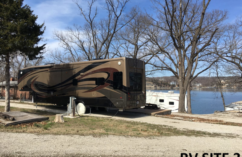 RV camp at Lakeview Resort - Lake of the Ozarks.