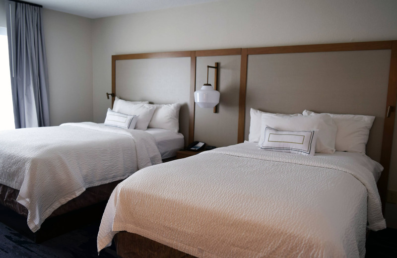 Guest room at Fairfield Inn 