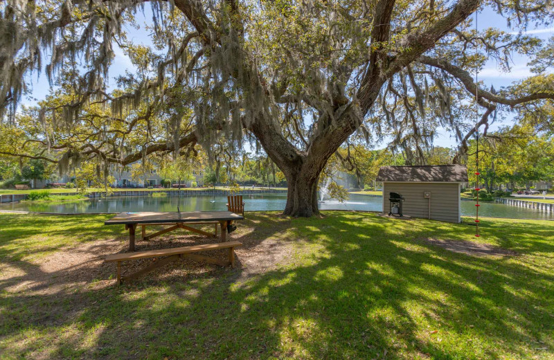 Pond view at Real Escapes Properties - Ocean Walk B-6.