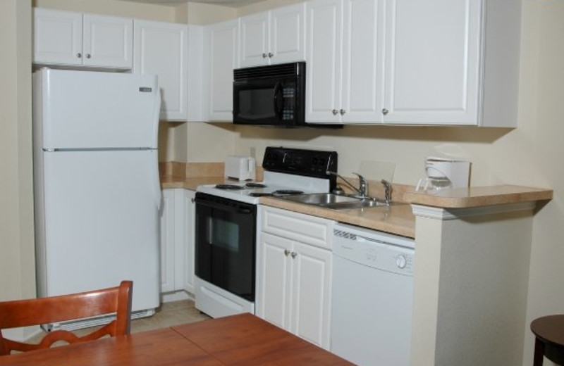 Kitchen View at Holiday Sands Resort