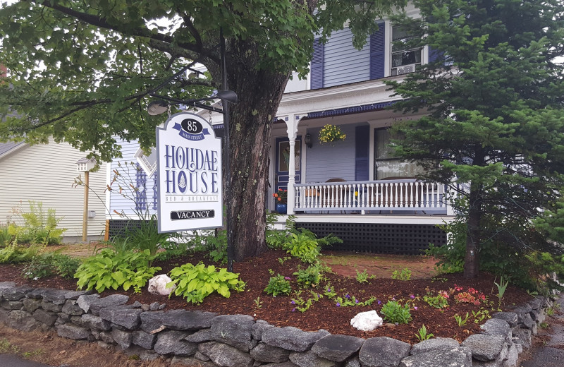 Exterior view of Holidae House.