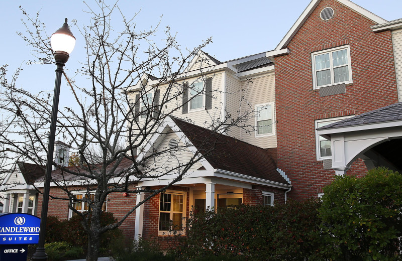 Exterior view of Candlewood Suites Portland.