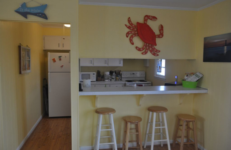 Rental kitchen at Island Real Estate. Inc.