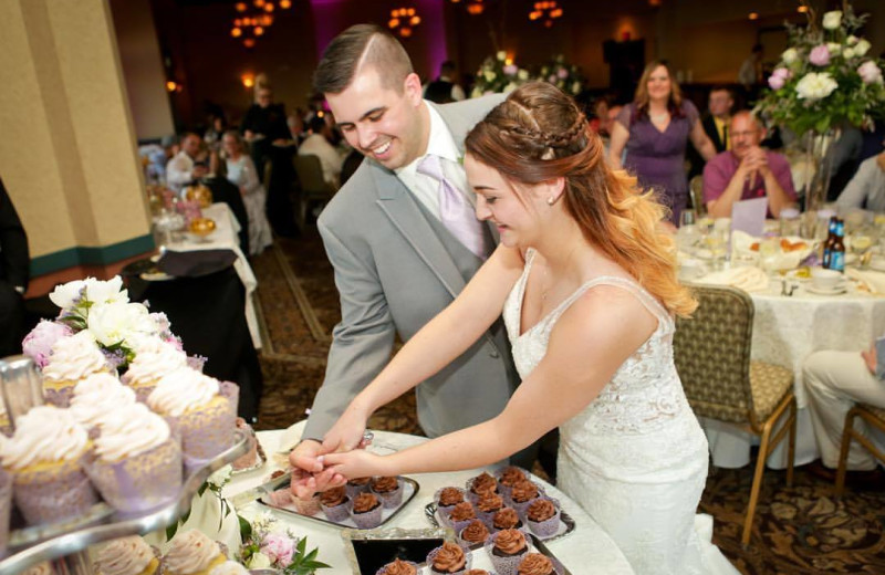Wedding at Belhurst Castle and White Springs Manor.