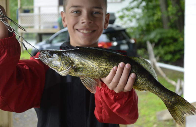 Fishing at Northern Lights Resort.