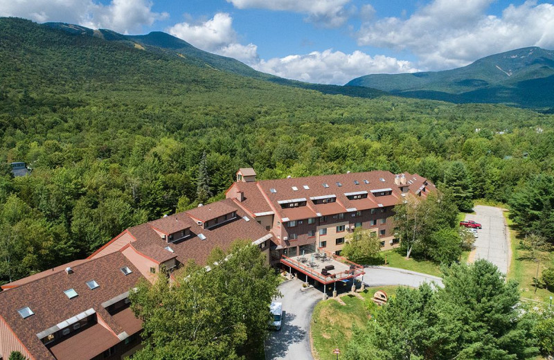 Exterior view of Black Bear Lodge.