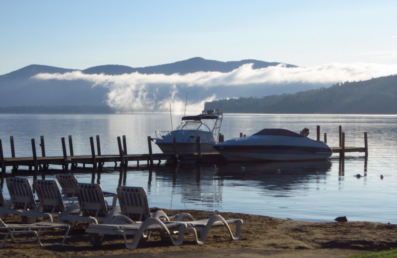 Lake view at Marine Village Resort.