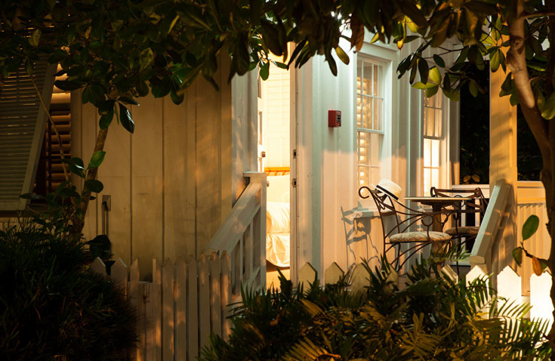 Patio at The Paradise Inn.
