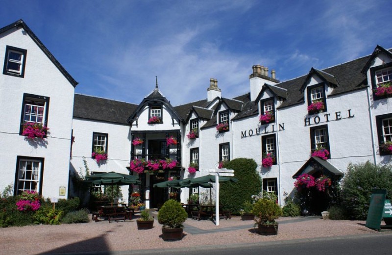 Exterior view of Moulin Hotel.