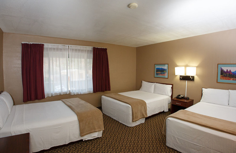 Guest bedroom at Havasu Springs Resort.
