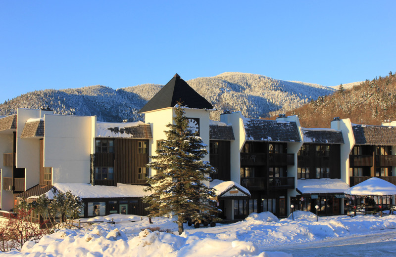 Lodging at Bolton Valley Resort.