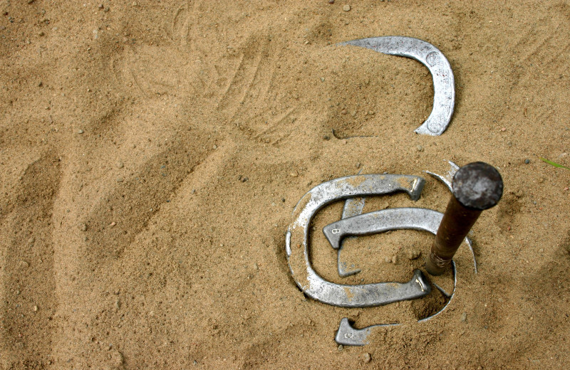 Horseshoes at Westgate Branson Woods Resort.