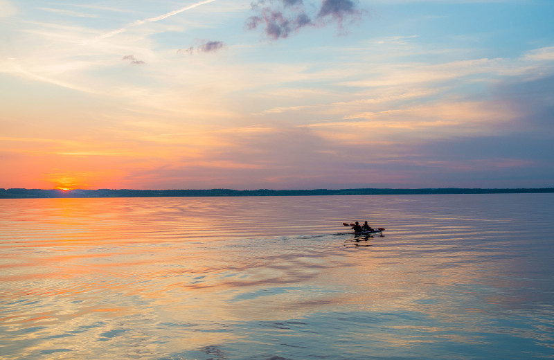 Kayaking at The Inns of Aurora.