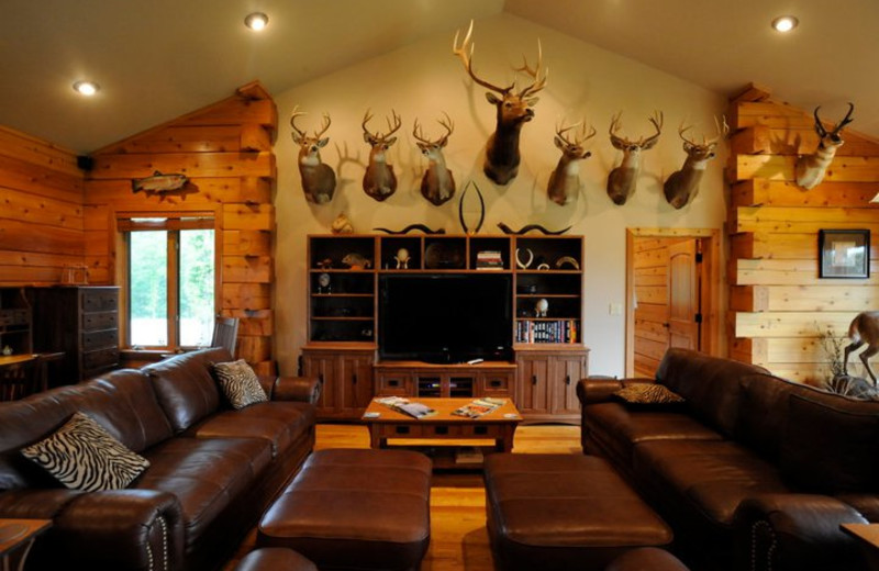 The Great Room at The White River Inn.
