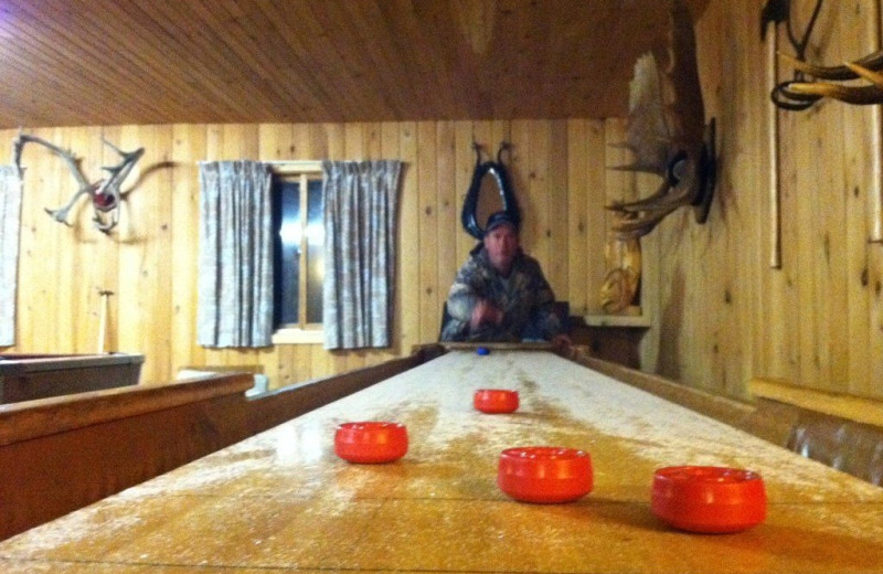 Shuffle at Rainbow Point Lodge.