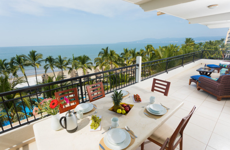 Rental balcony at La Isla VR - Riviera Nayarit.