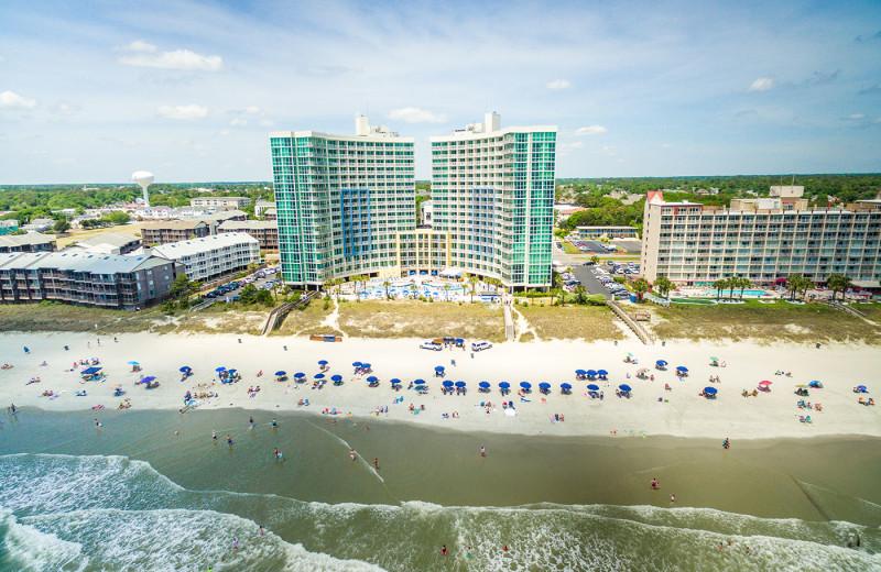 Exterior view of Avista Resort.