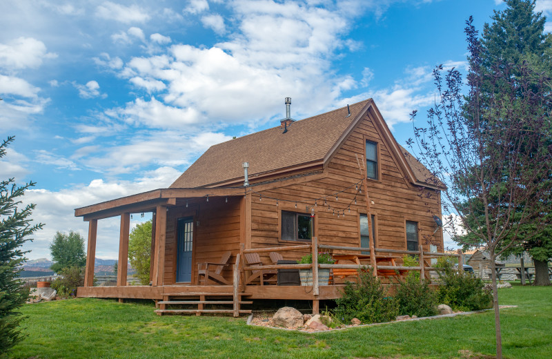 Exterior view of Cottonwood Meadow Lodge.