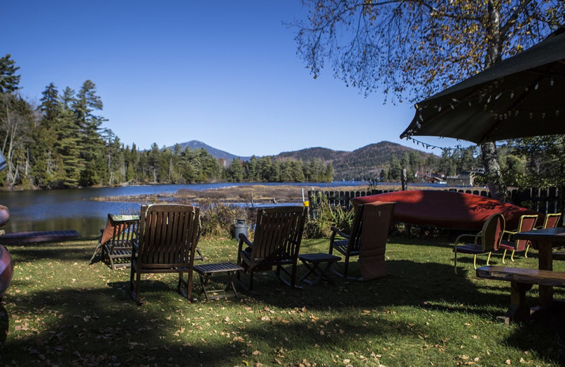 Lake view at Paradox Lodge 