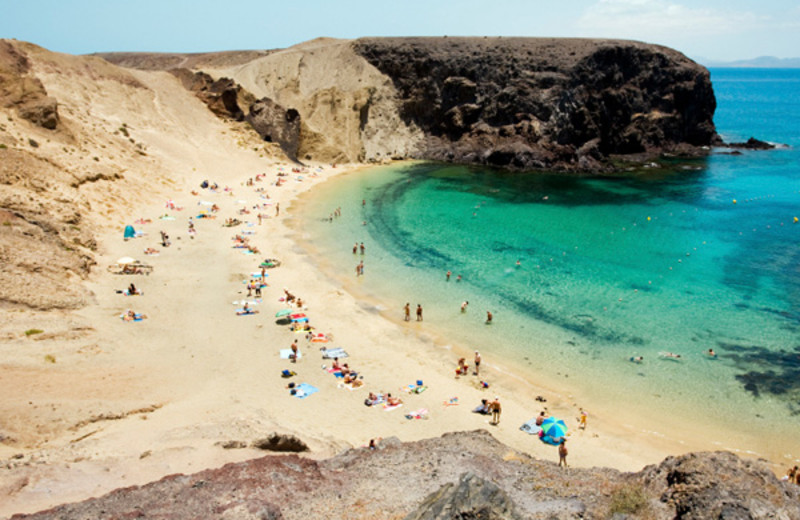 Beach near Playa Blanca.