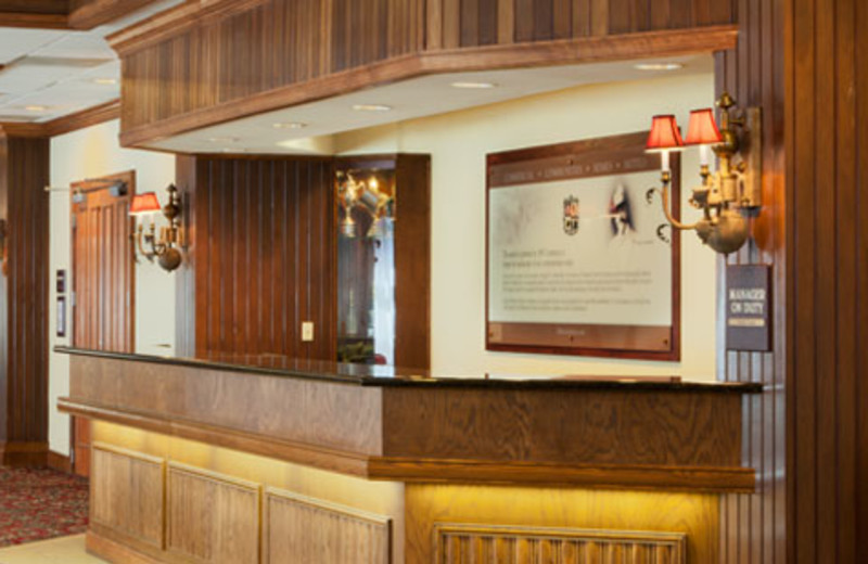 Front Desk at DoubleTree by Hilton Asheville
