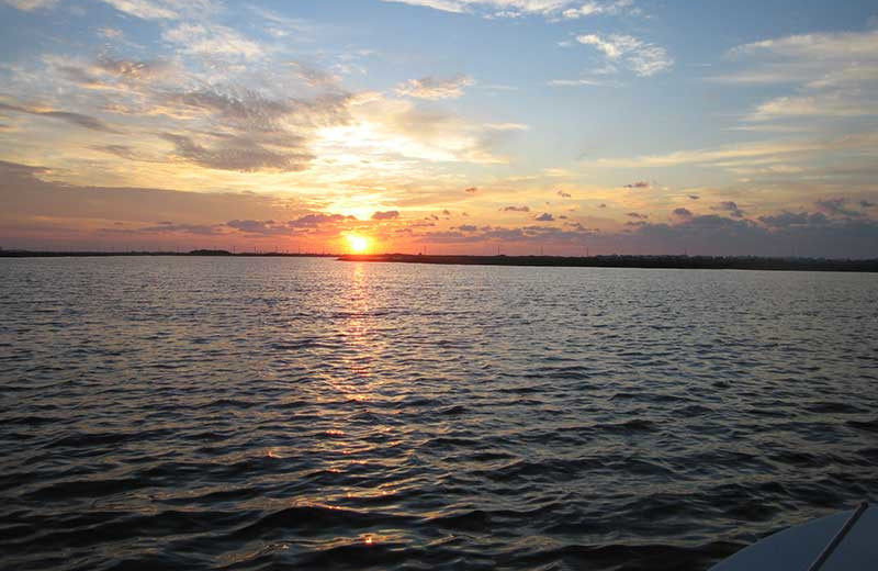 Sunrise at The Dunes Condominiums.