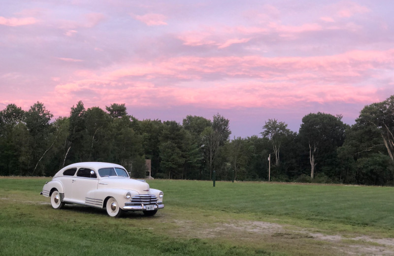 Sunset at Avaloch Farm.