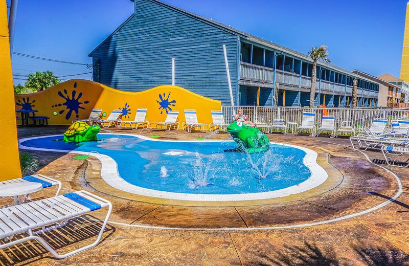 Kiddie pool at Splash Resort.
