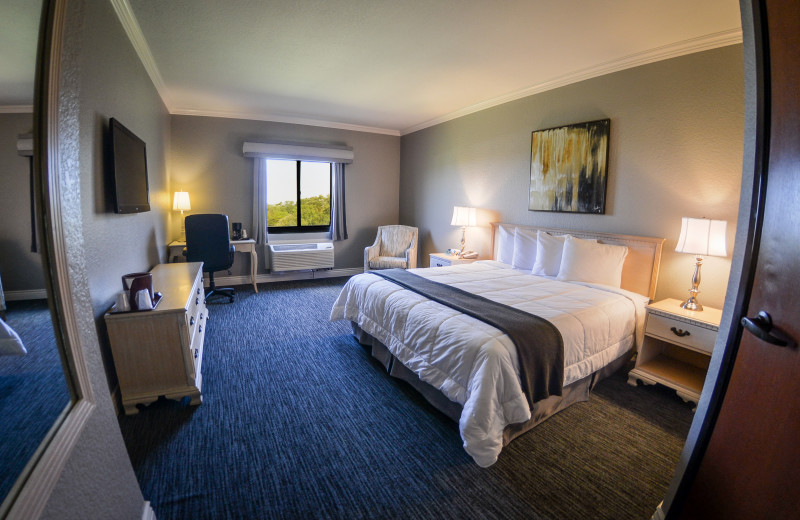 King Hotel Room at Tanglewood Resort and Conference Center.