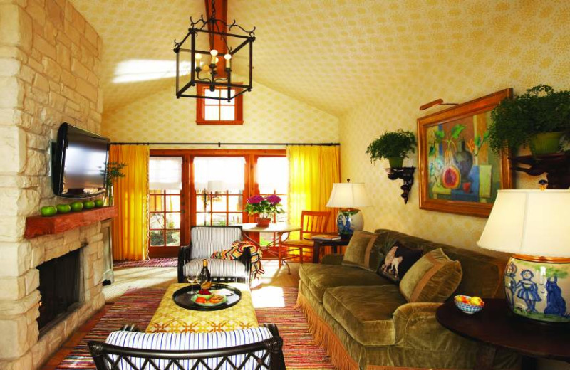 Living Room at Lake Austin Spa Resort