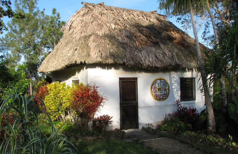 Exterior view of Pine Ridge lodge.