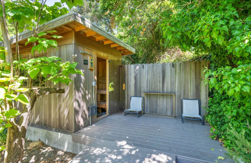 Rental sauna at Woodfield Properties.