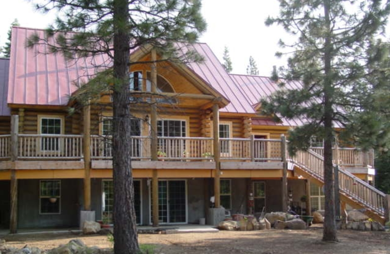 Exterior view of Christmas Tree Vineyard Lodge.