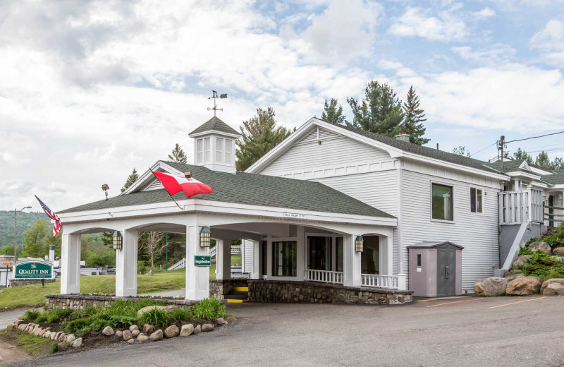 Exterior view of Quality Inn On Lake Placid.