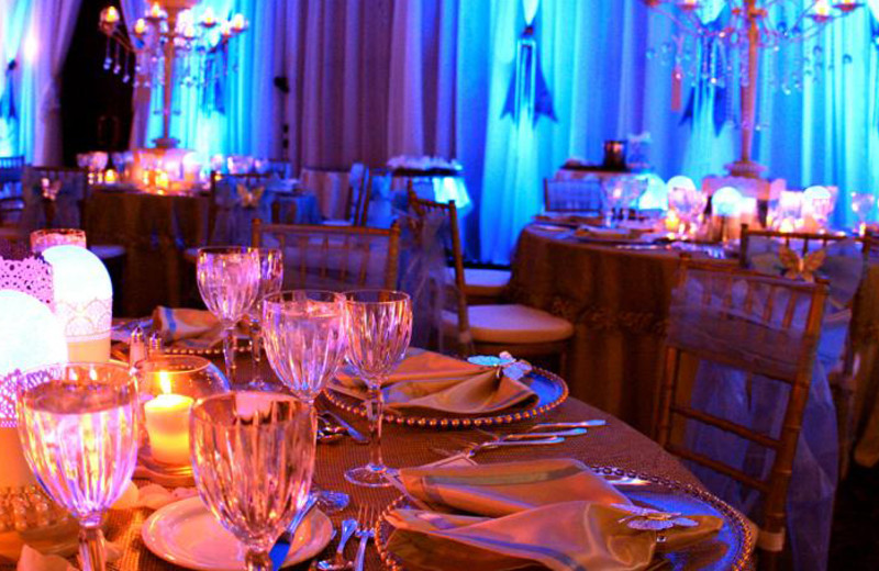 Wedding reception at Fairmont Tremblant Resort.