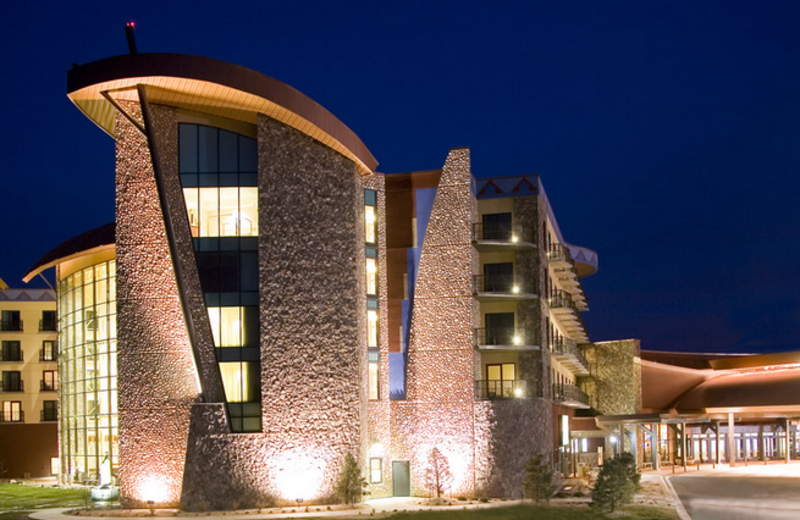 Exterior view of Sky Ute Casino Resort.