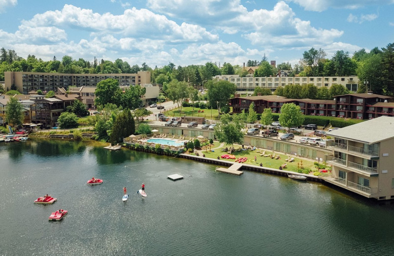 Exterior view of High Peaks Resort.